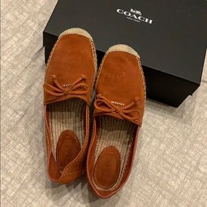 COACH Suede Summer Espadrilles